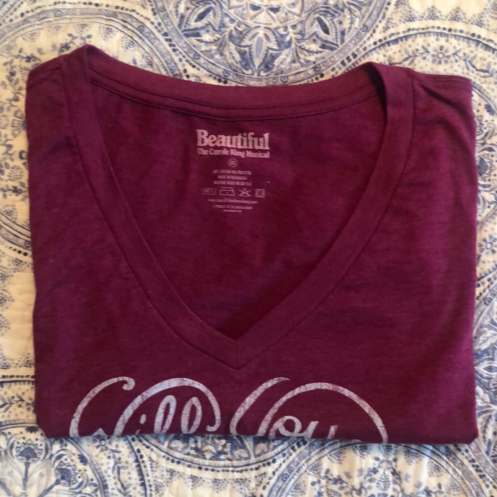 Magenta Tee from “Beautiful”